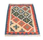 Kelim Rug - Oriental - 90 x 63 cm - orange