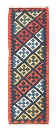 Runner Kelim Rug - Oriental - 204 x 70 cm - blue