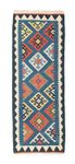 Runner Kelim Rug - Oriental - 201 x 65 cm - blue