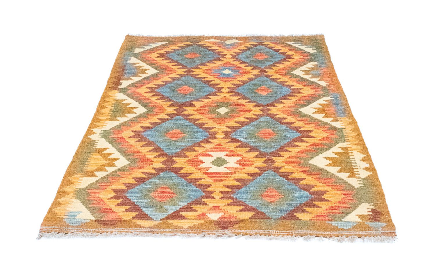 Kelim Rug - Oriental - 158 x 100 cm - multicolored