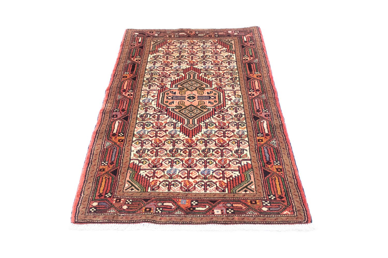 Perser Rug - Nomadic - 135 x 83 cm - brown