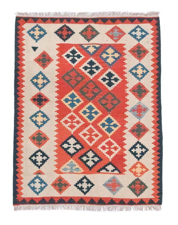 Kelim Rug - Oriental - 167 x 130 cm - orange