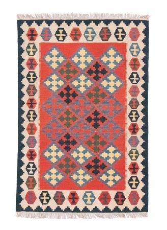 Kelim Rug - Oriental - 180 x 120 cm - orange