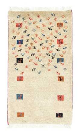 Gabbeh Rug - Perser - 128 x 73 cm - beige