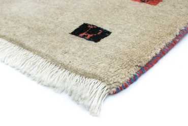 Gabbeh Rug - Perser - 128 x 73 cm - beige