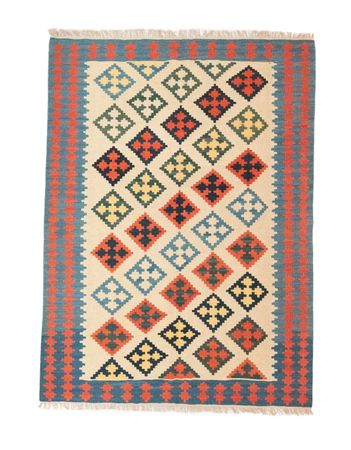 Kelim Rug - Oriental - 205 x 150 cm - beige