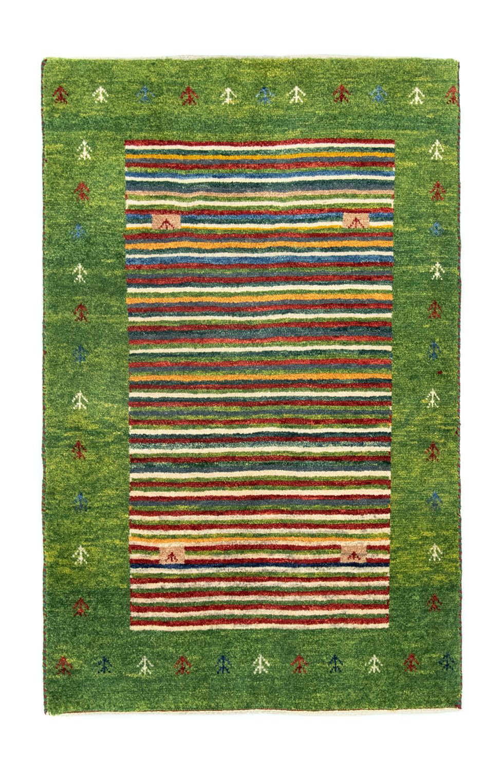 Perser Rug - Nomadic - 126 x 80 cm - multicolored