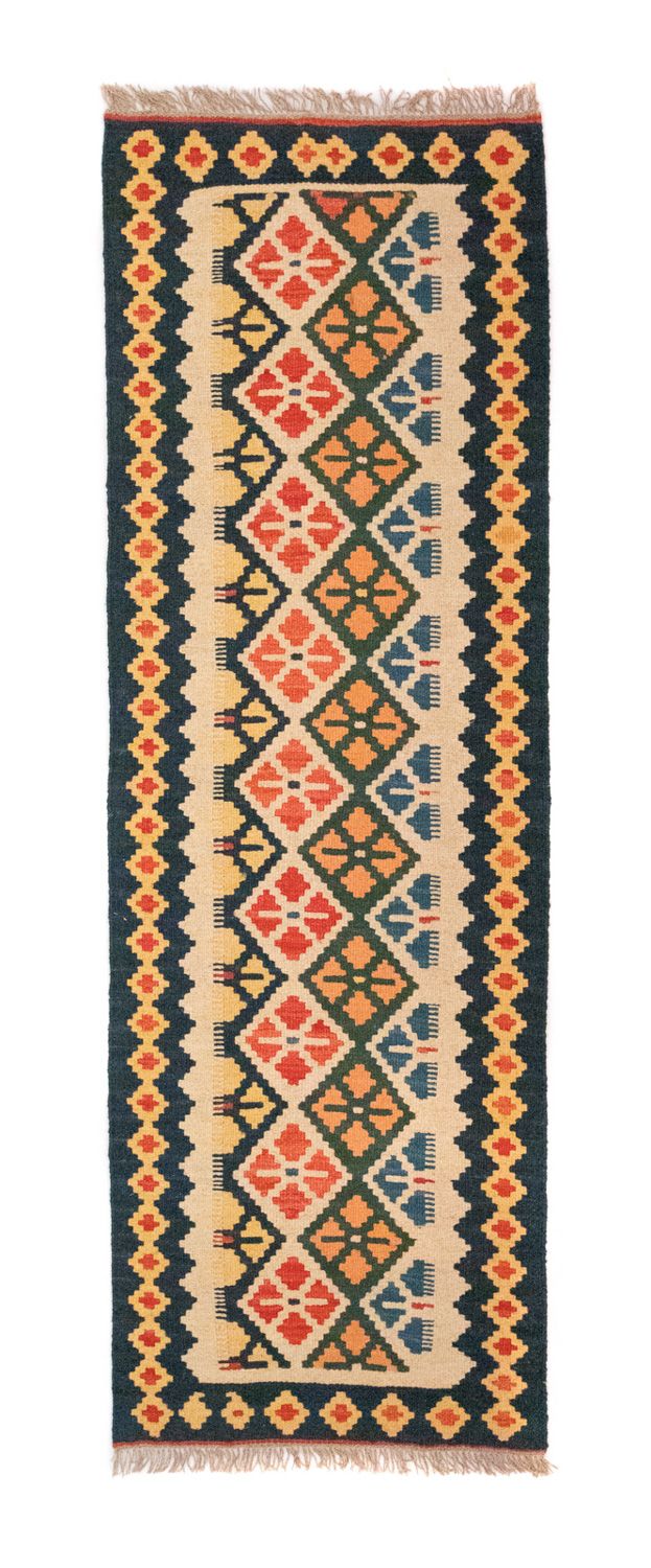 Runner Kelim Rug - Oriental - 207 x 65 cm - beige