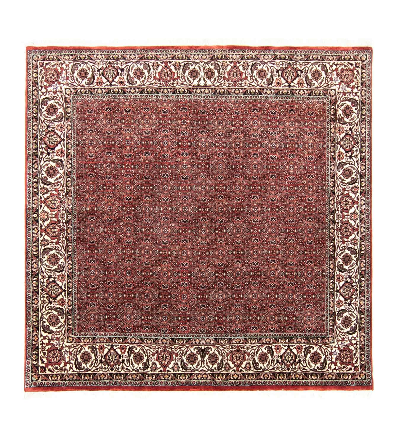 Perser Rug - Bidjar square  - 203 x 201 cm - red