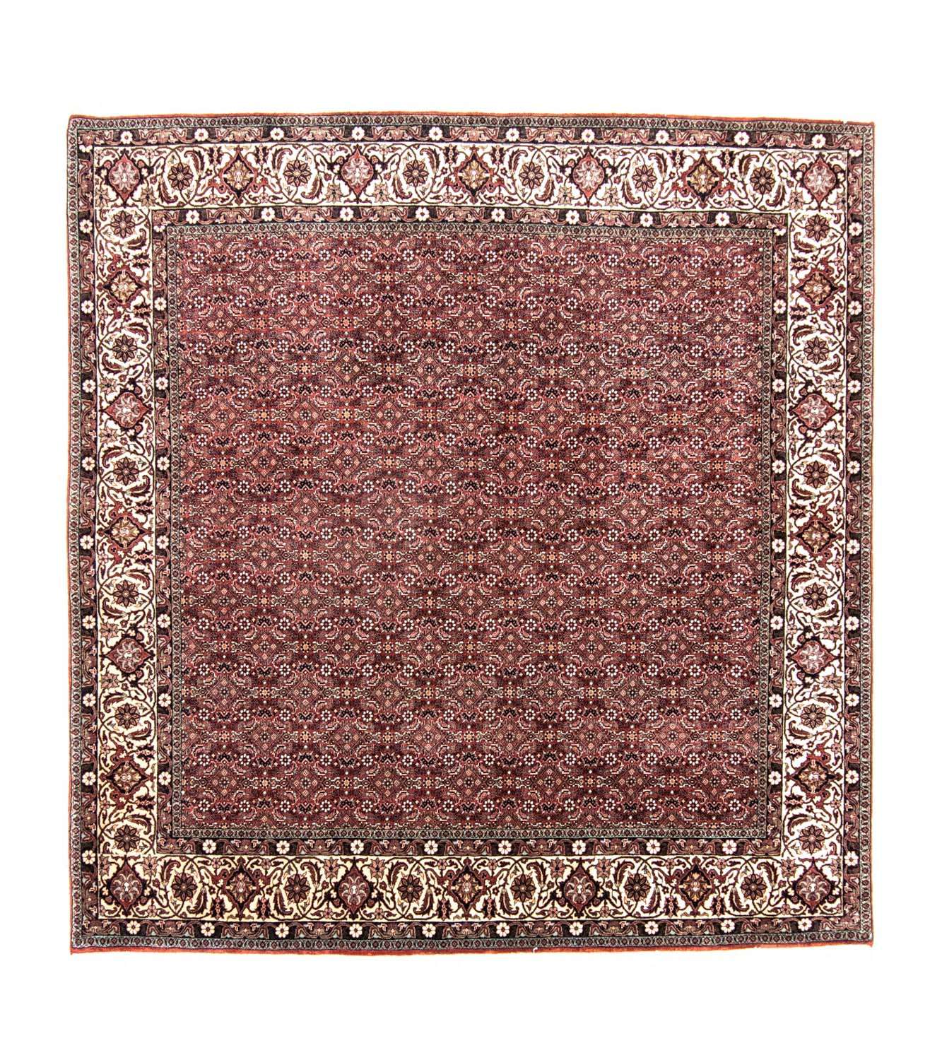 Perser Rug - Bidjar square  - 210 x 203 cm - red