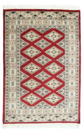 Pakistani Rug - 93 x 63 cm - red