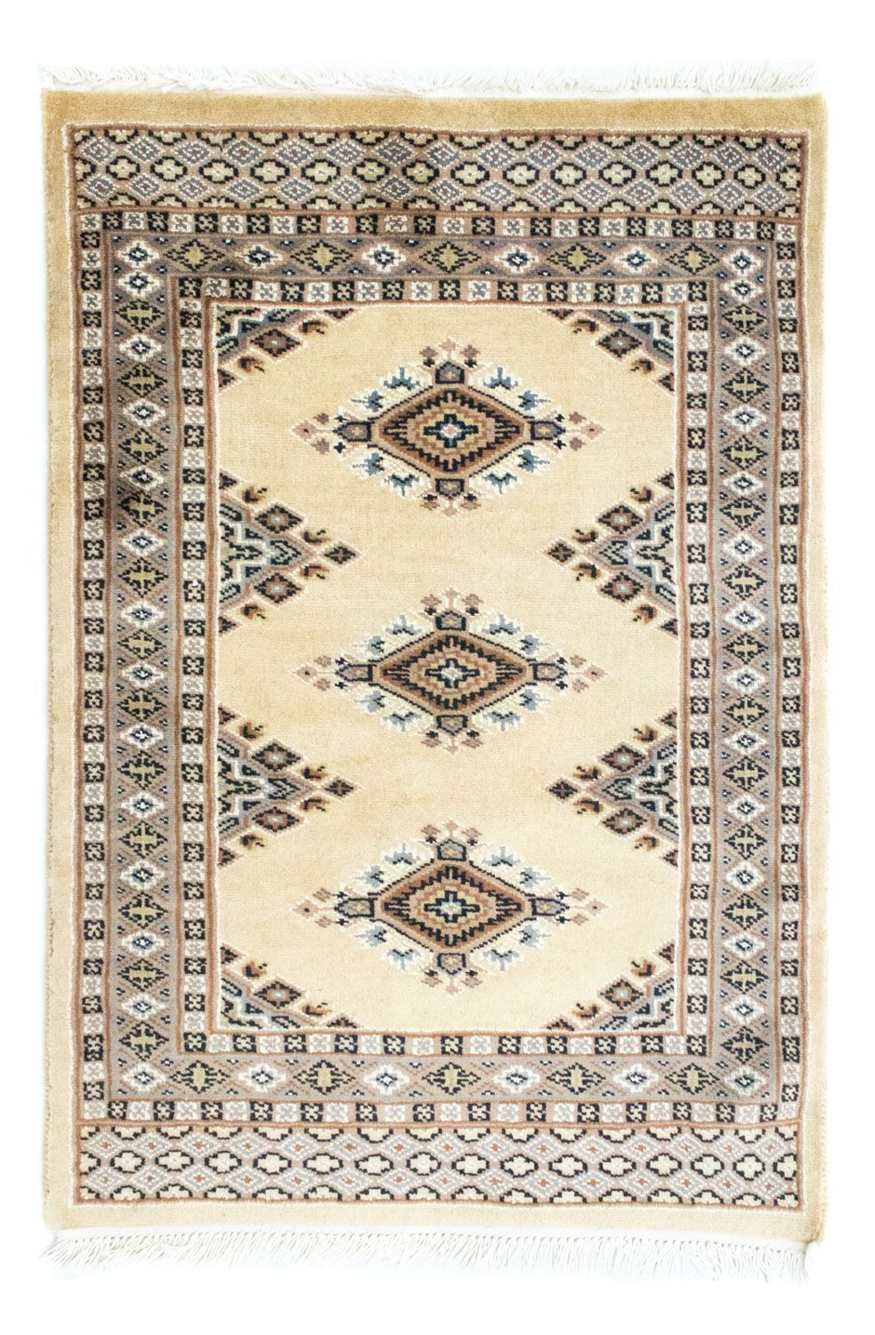 Pakistani Rug - 92 x 64 cm - beige