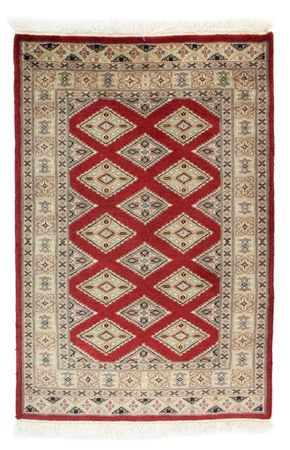 Pakistani Rug - 93 x 62 cm - red