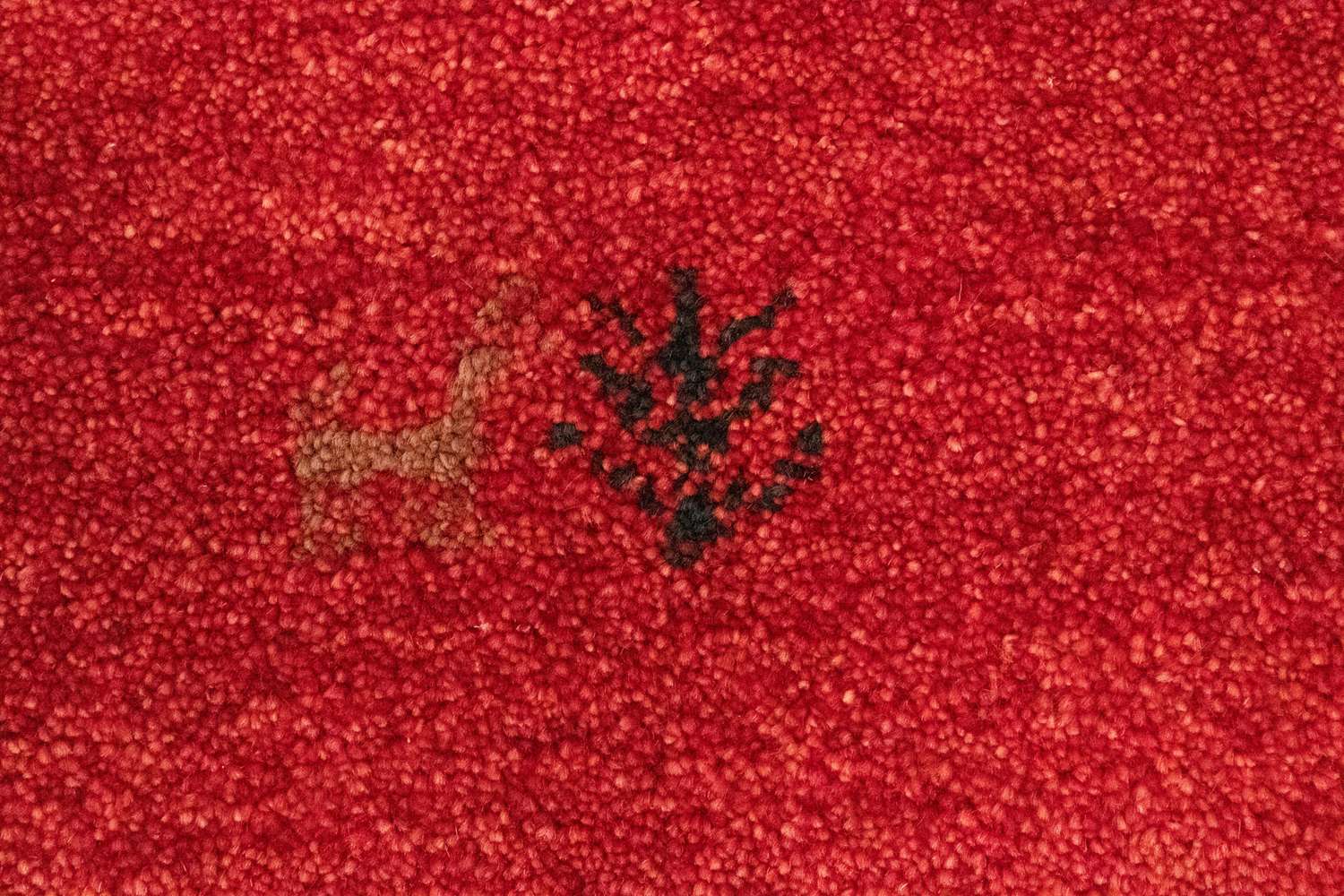 Gabbeh Rug - Perser - 147 x 98 cm - red