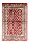 Pakistani Rug - 181 x 126 cm - red