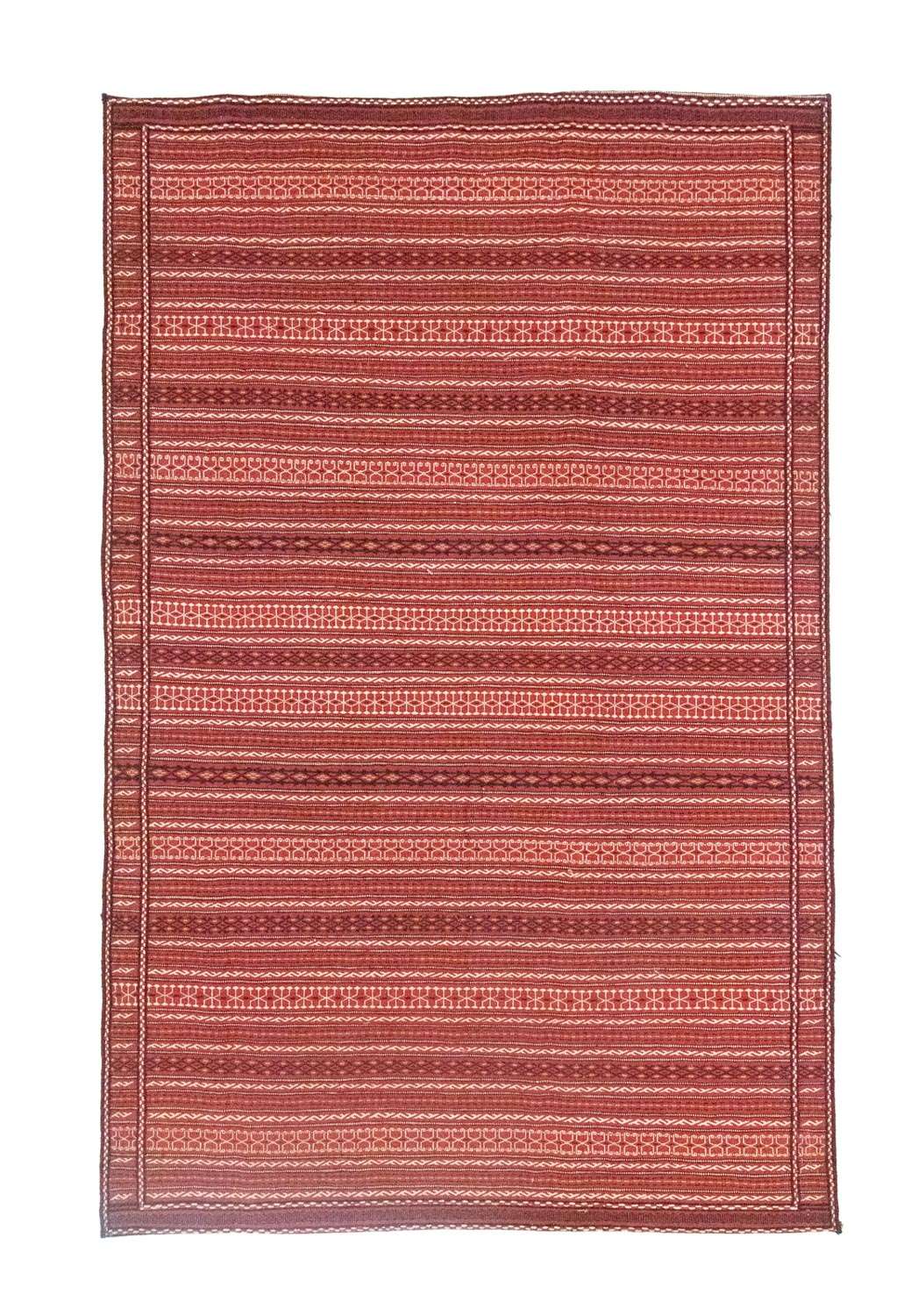 Kelim Rug - Oriental - 301 x 197 cm - red