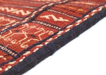 Kelim Rug - Oriental - 301 x 197 cm - red