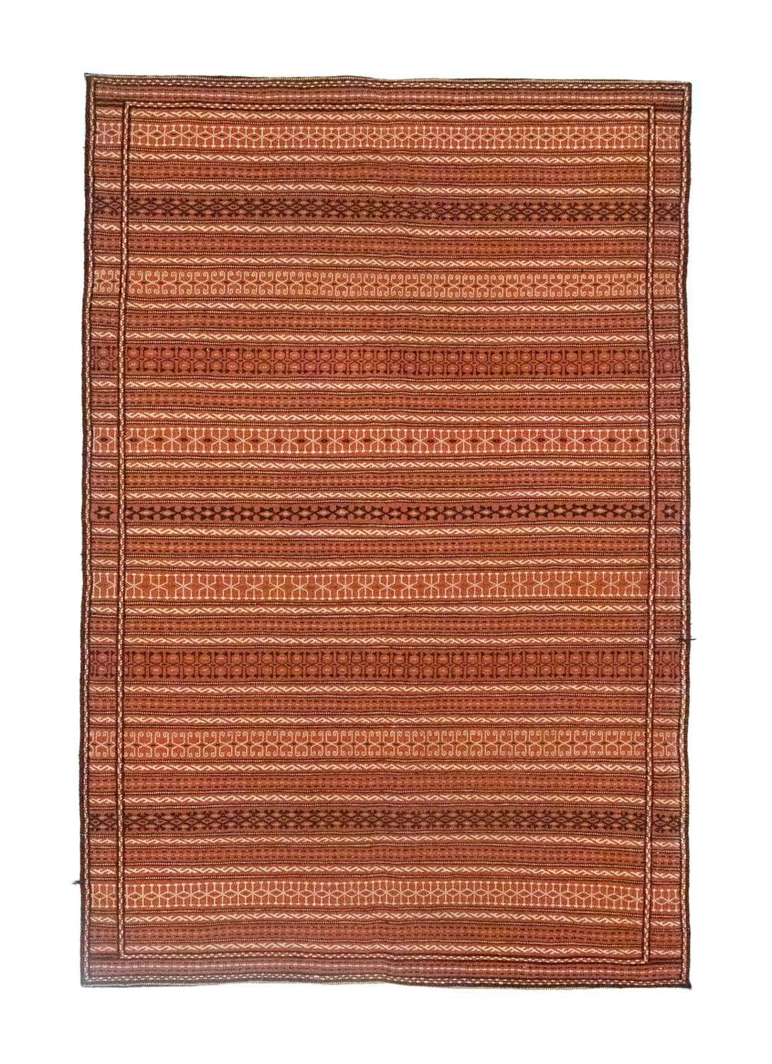 Kelim Rug - Oriental - 242 x 166 cm - brown