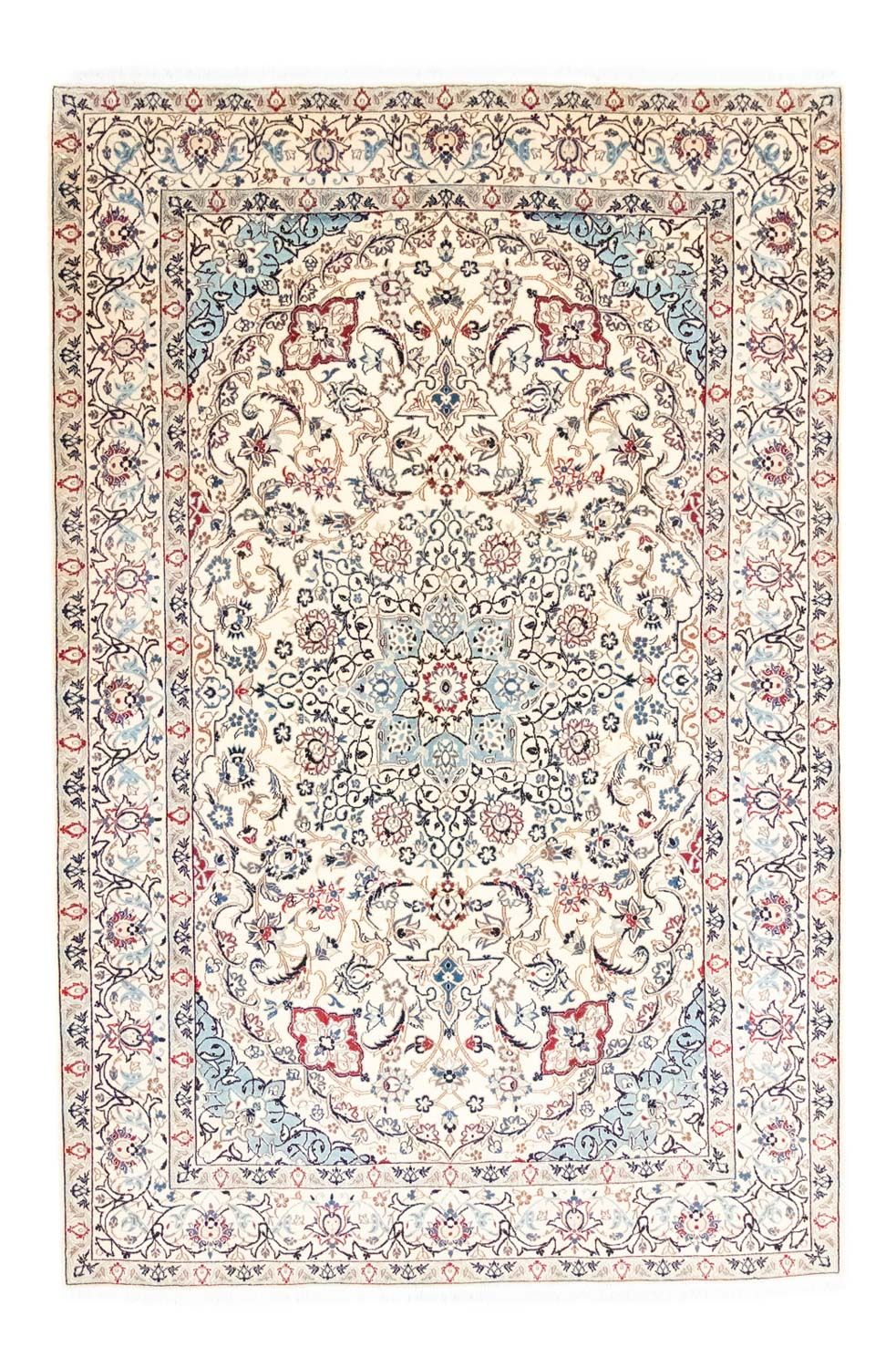 Perser Rug - Nain - Royal - 263 x 174 cm - natural white