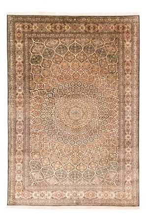 Silk Rug - Kashmir Silk - 280 x 185 cm - brown