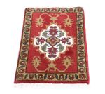 Perser Rug - Nomadic square  - 54 x 40 cm - red