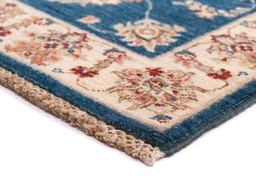 Runner Ziegler Rug - 302 x 82 cm - blue