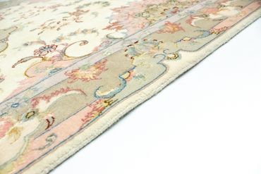 Runner Perser Rug - Tabriz - 337 x 90 cm - beige