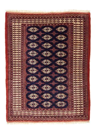 Turkaman Rug - 186 x 139 cm - red