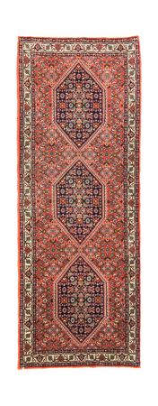 Runner Perser Rug - Bidjar - 198 x 74 cm - red