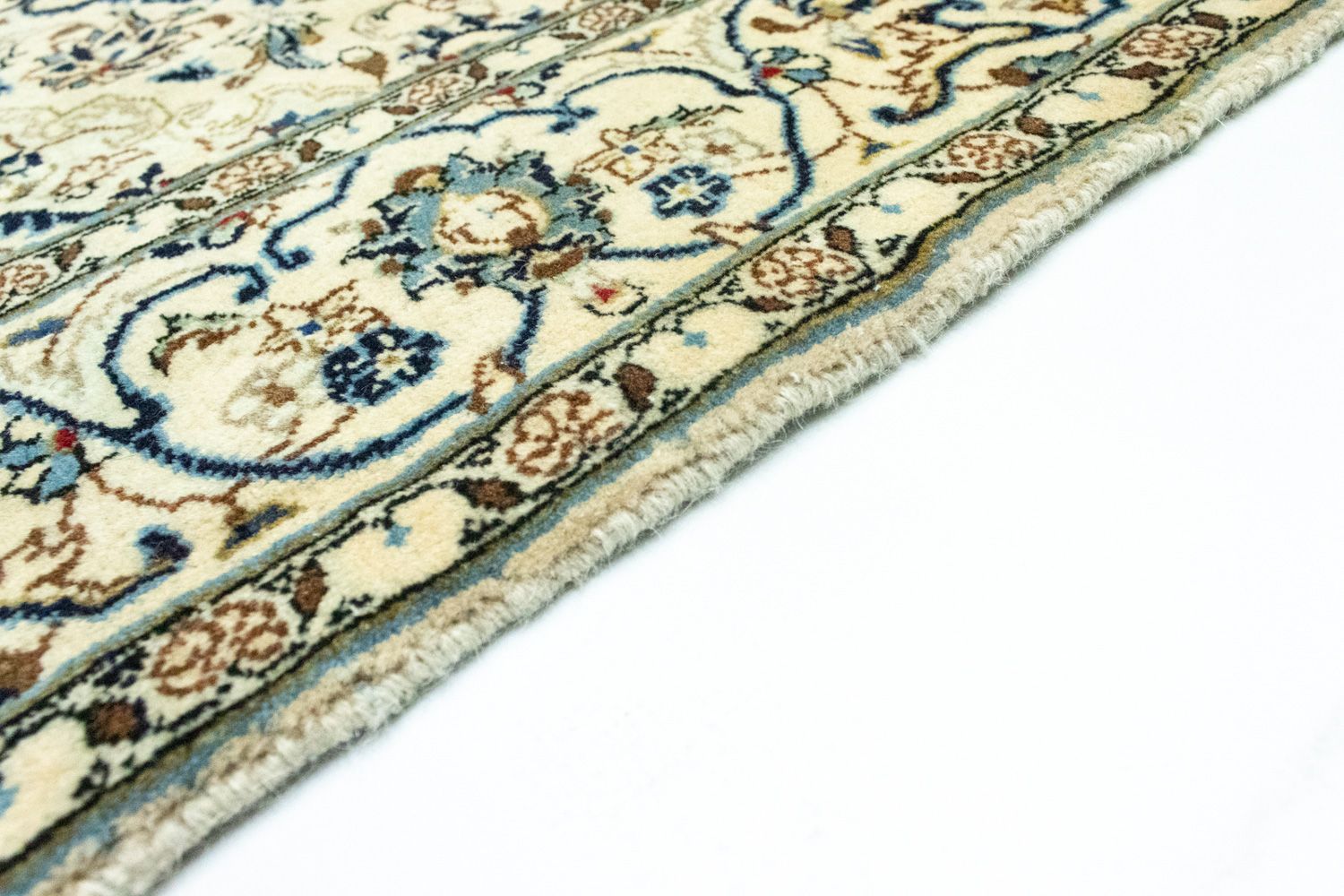 Perser Rug - Keshan - 222 x 146 cm - beige