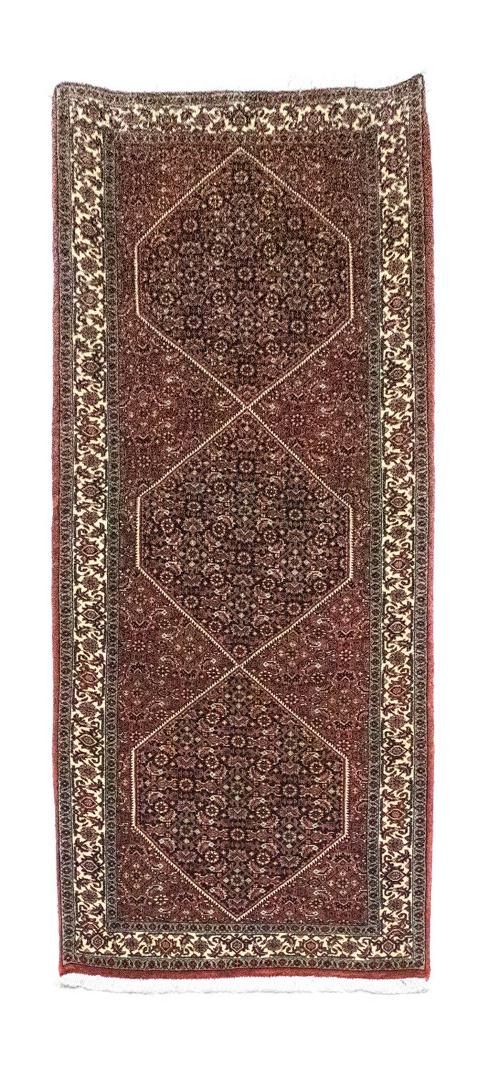 Runner Perser Rug - Bidjar - 213 x 78 cm - brown