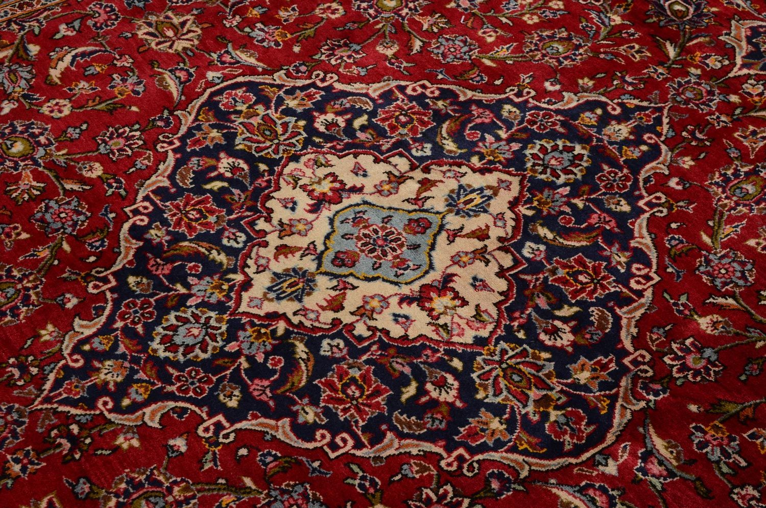 Perser Rug - Keshan - 363 x 247 cm - red