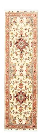 Runner Perser Rug - Tabriz - Royal - 313 x 84 cm - beige