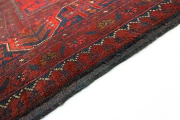 Afghan Rug - Kunduz - 195 x 155 cm - red