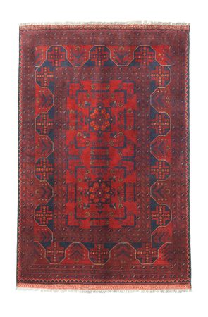 Afghan Rug - Kunduz - 147 x 97 cm - red