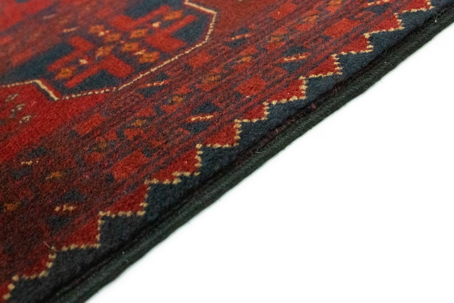 Afghan Rug - Kunduz - 147 x 100 cm - red