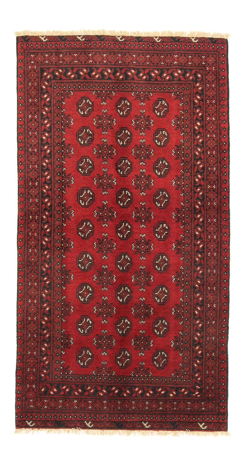 Afghan Rug - Filpa - 192 x 101 cm - red