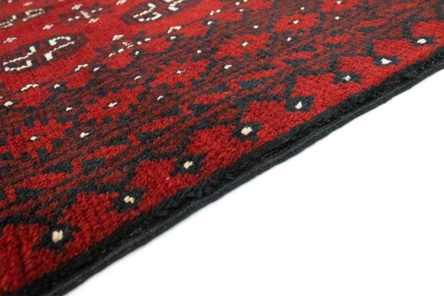 Afghan Rug - Filpa - 191 x 100 cm - red