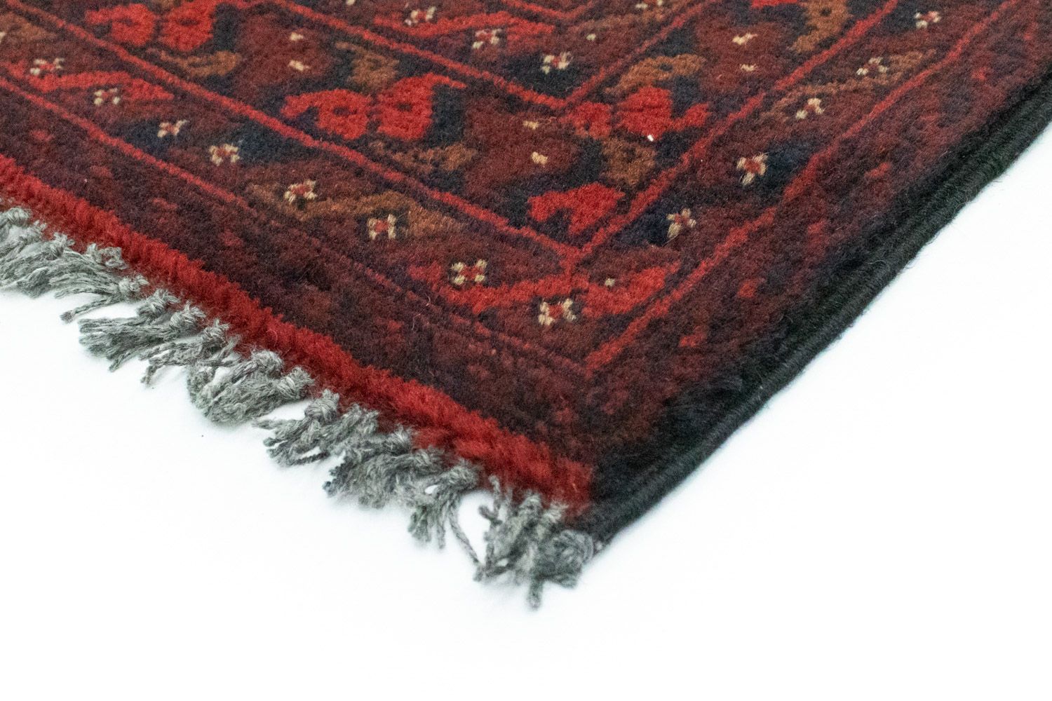 Afghan Rug - Kunduz - 127 x 75 cm - red