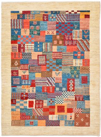 Gabbeh Rug - Loribaft Perser - 147 x 107 cm - multicolored
