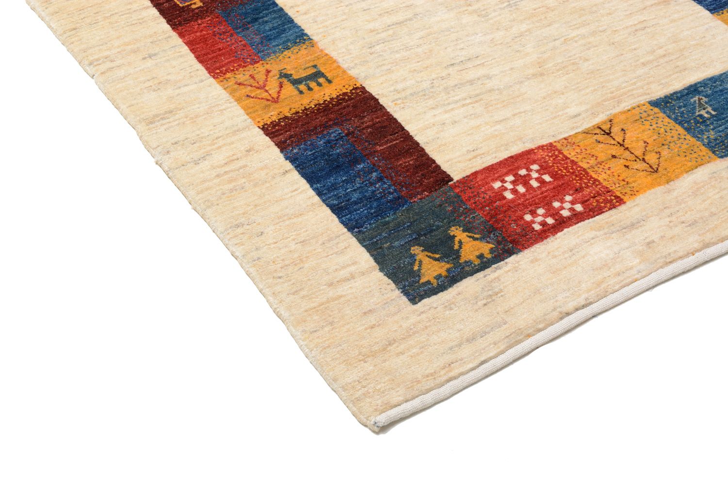 Gabbeh Rug - Loribaft Perser - 205 x 129 cm - multicolored