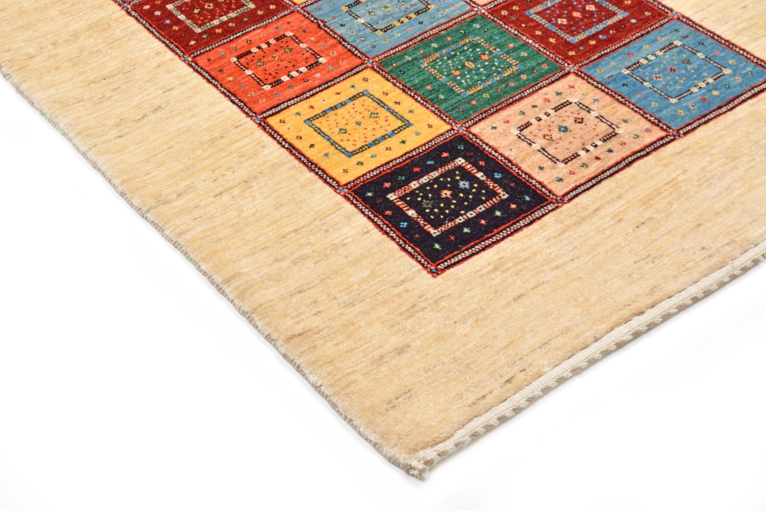 Gabbeh Rug - Loribaft Perser - 156 x 106 cm - colorful