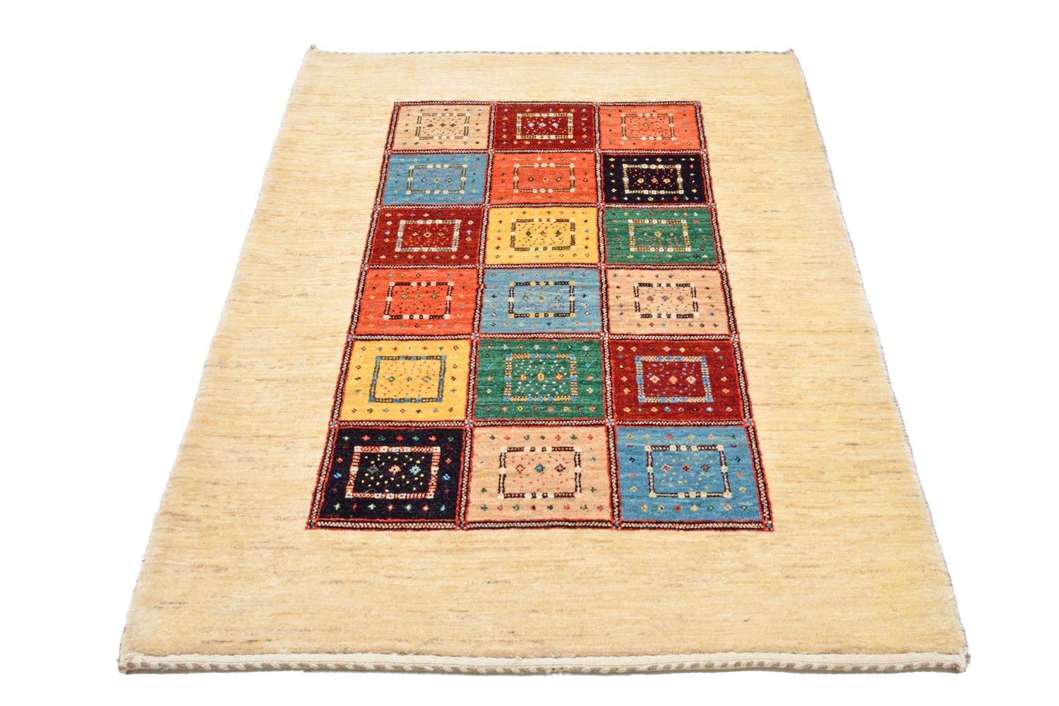 Gabbeh Rug - Loribaft Perser - 156 x 106 cm - colorful