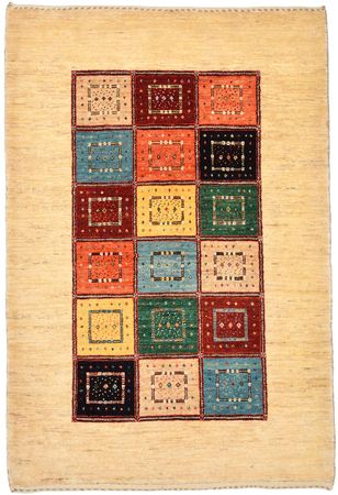 Gabbeh Rug - Loribaft Perser - 156 x 106 cm - colorful