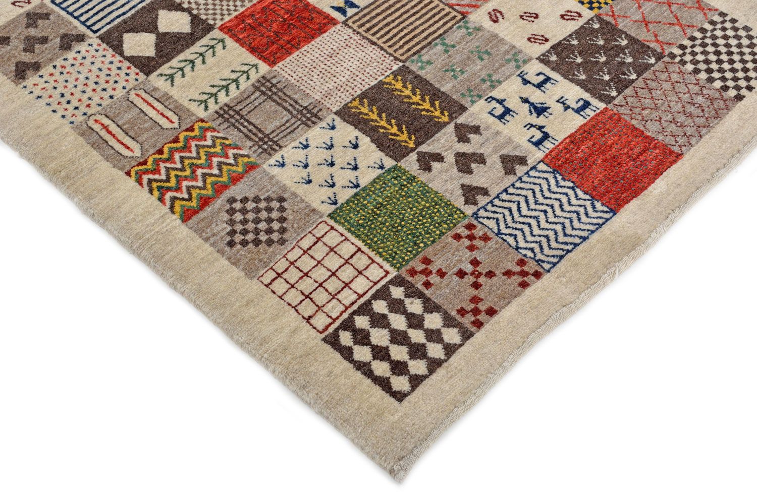 Gabbeh Rug - Loribaft Perser - 134 x 97 cm - multicolored