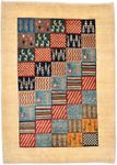 Gabbeh Rug - Loribaft Perser - 148 x 105 cm - colorful