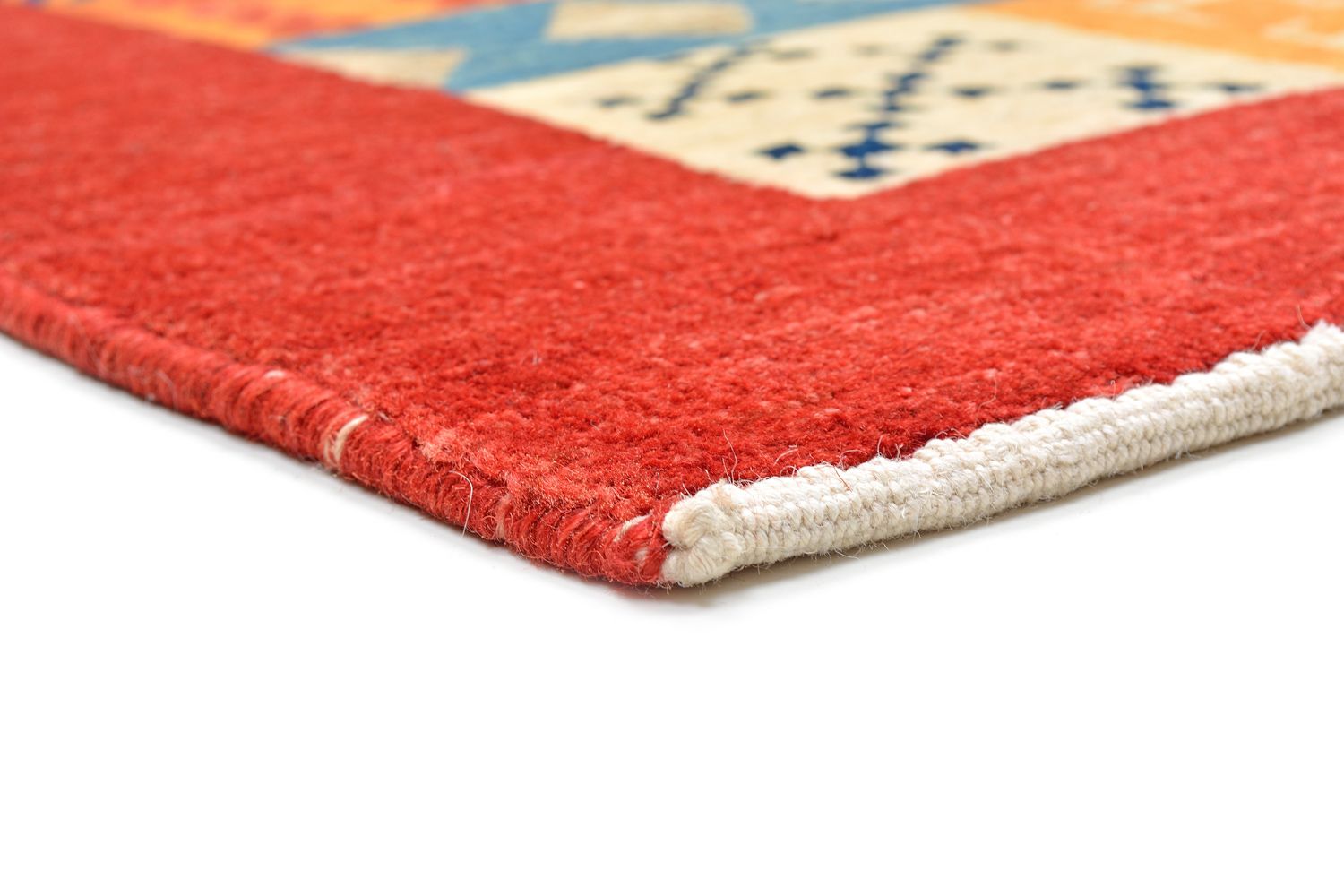 Gabbeh Rug - Loribaft Perser - 145 x 83 cm - red