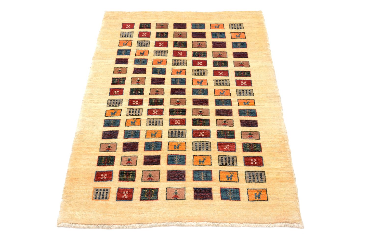 Gabbeh Rug - Loribaft Perser - 125 x 82 cm - multicolored