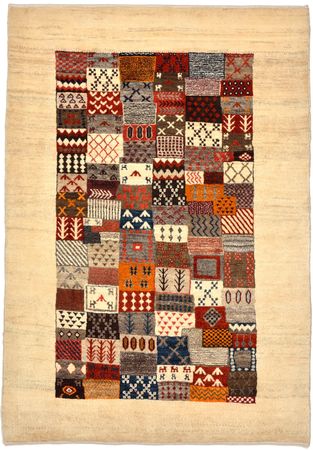 Gabbeh Rug - Loribaft Perser - 155 x 104 cm - multicolored