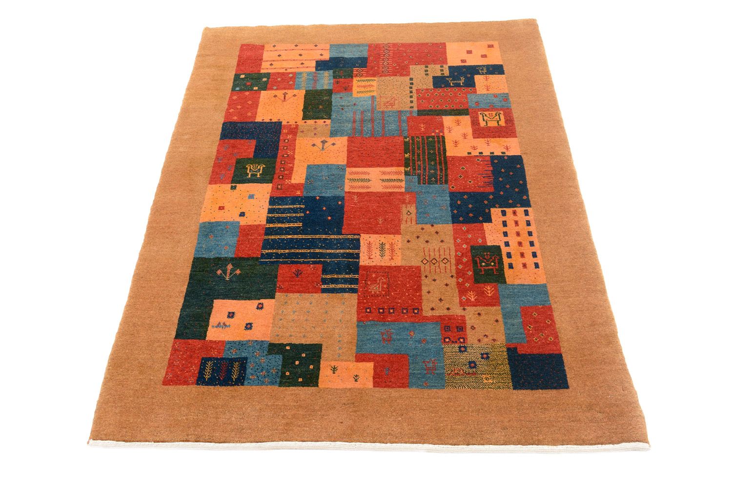 Gabbeh Rug - Loribaft Perser - 155 x 104 cm - multicolored